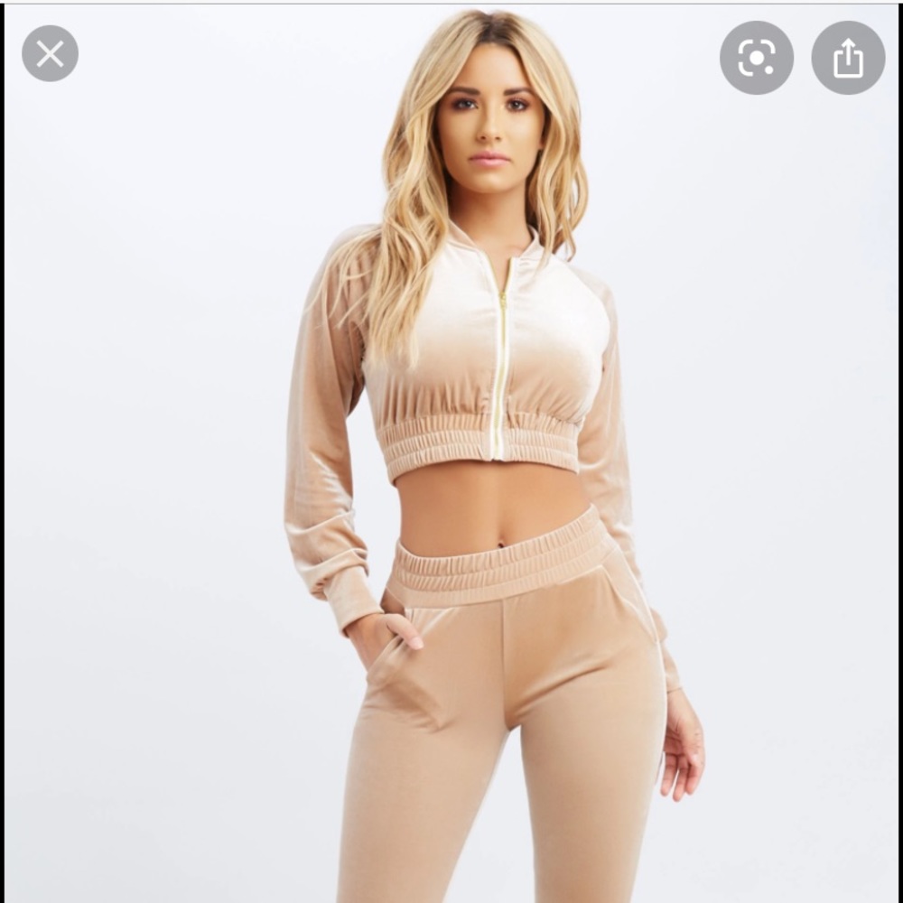 Sweat suit from Honey Bum